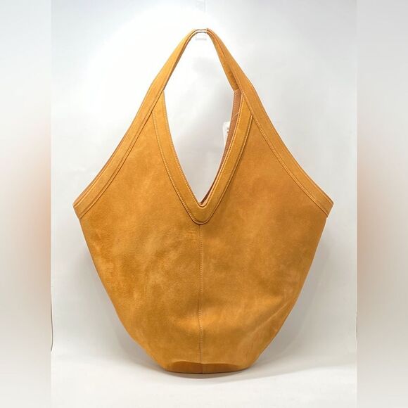 Mansur Gavriel Soft M Suede Hobo Bag - Picture 5 of 13